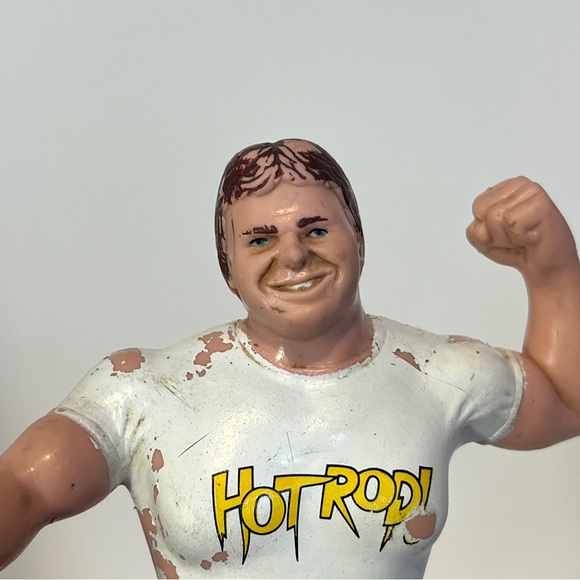 1984 Rowdy Roddy Piper Hot Rod Titan Rubber Action Figure Wrestler Wrestling WWF - Picture 3 of 16
